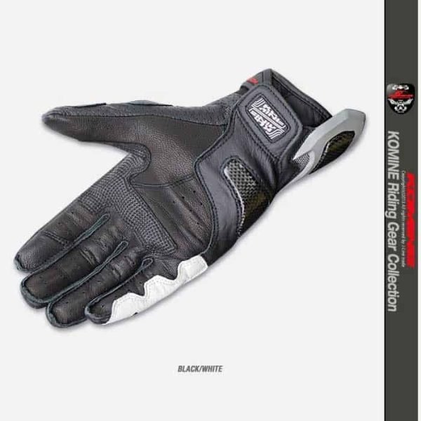 KOMINE GK-170 Titanium Motorcycle Gloves - Image 6