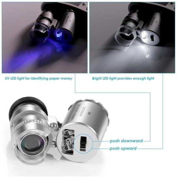 60X Zoom Mini Microscope Universal Mobile Lens - Image 3