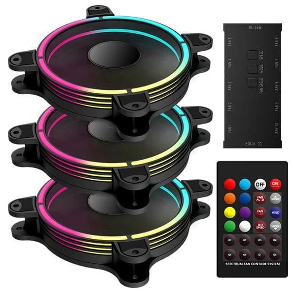 T.B. RGB 4 Ring HALO RGB Fans